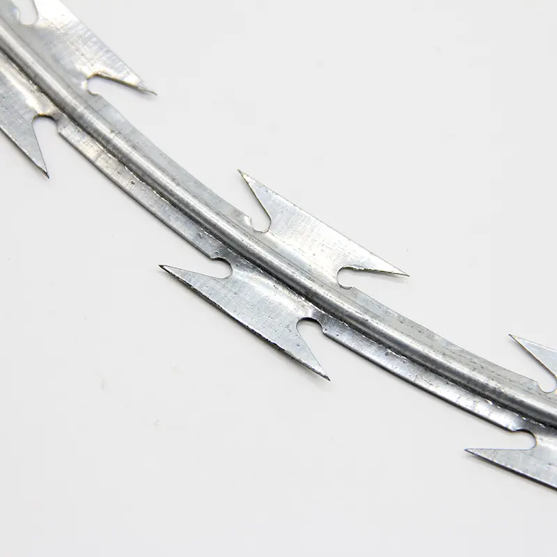 Cross Razor Type und Iron Wire Material Anti-Rost Rasierklinge <span class=keywords><strong>Stacheldraht</strong></span> zu verkaufen
