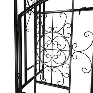 <strong>Garden</strong> <strong>Arches</strong> <strong>with</strong> <strong>Gate</strong> <strong>Garden</strong> Arbor Trellis Archway for Climbing Plants Roses Vines Support Rack for Outdoor <strong>Garden</strong> Lawn - Product Image 4
