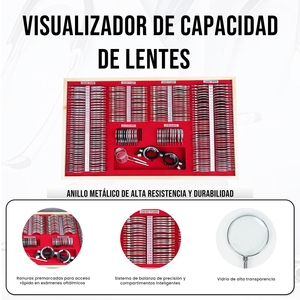 Equipo de Examen de la Vista Aist Optics, Caja de Prueba de Optometría Óptica, Juego de Lentes de Prueba JS-266 - Product Image 4