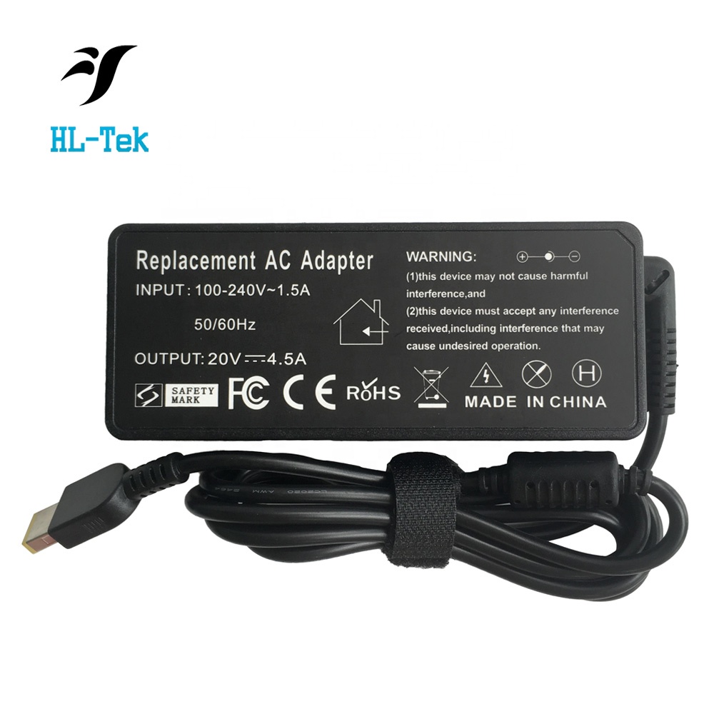 Зарядное устройство для ноутбука LENOVO IDEAPAD THINKPAD X1 45N0238 90W 20V 4.5A адаптер питания