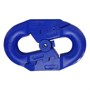 Connecteurs de chaîne minière en acier forgé zingué de haute qualité Maxplus DIN 22258-1 en gros - Quincaillerie en acier forgé DIN 22258-1 - Product Image 1