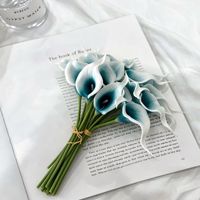 Calla tulipe artificielle de haute qualité pour la décoration artistique de mariage