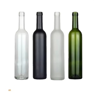 Bottiglia di Vino Rosso Borgogna da 750ML all'<span class=keywords><strong>Ingrosso</strong></span>, <span class=keywords><strong>Bottiglie</strong></span> in Vetro a Forma di Pancetta per Vino Premium e Conservazione del Champagne - Product Image 2