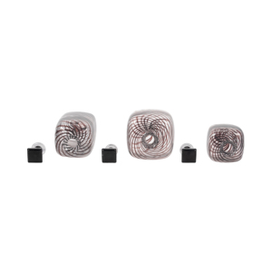 Set di vasi in vetro artistico con tappo, bottiglie decorative per soggiorno e decorazioni per la casa - Product Image 6