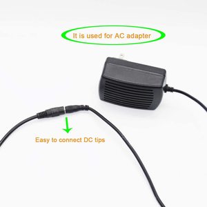 ESann 2.1x5.5 <span class=keywords><strong>DC</strong></span> 24V כוח הארכת כבל 5.5mm x 2.1mm זכר נקבה תקע מחבר כבל ספליטר - Product Image 6