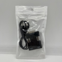 Convertisseur HDMI femelle vers VGA mâle 1080P, adaptateur HDMI vers VGA avec sortie audio, câble pour PC, tablette, ordinateur portable, téléviseur