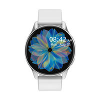 Dernière montre connectée T2 Pro, écran HD 1,28 pouces, bracelet en silicone, appels, réveil Android, suivi d'activité, suivi du sommeil, IP67