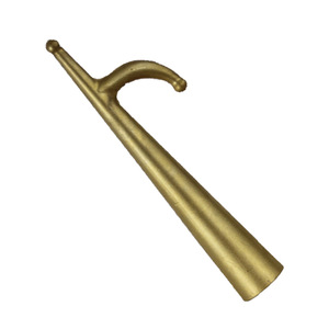 ISURE All-Copper Golden Ship <span class=keywords><strong>Pala</strong></span> y gancho <span class=keywords><strong>de</strong></span> remolque Accesorios <span class=keywords><strong>de</strong></span> hardware marino <span class=keywords><strong>de</strong></span> metal para yates <span class=keywords><strong>Kayak</strong></span> Canotaje - Product Image 5