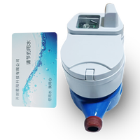 Compteur d'eau liquide/fluide numérique 1,0 Mpa, eau potable propre, RS485, corps en laiton, Wi-Fi, GPS, LTE, prépayé, LoRaWAN, OEM, avec cadran humide/sec