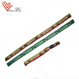 สายรัดข้อมือผ้าสำหรับงานเทศกาล ขนาด 15 x 350 มม. ตัวอย่างฟรี ไม่มีขั้นต่ำในการสั่งซื้อ สำหรับงานดนตรี - Product Image 3