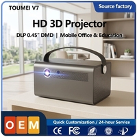 Projecteur d'extérieur portable de poche avec batterie longue durée 15600 mAh, autofocus TOF, facile à transporter, fabriqué en usine