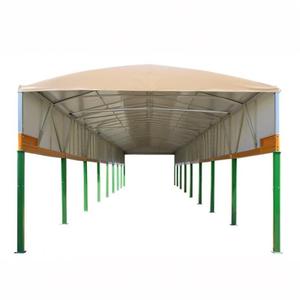 Op Maat Vouwbare Metalen Garage Push Pull Automatische Auto Shelter Opvouwbare Garage Elektrische Opvouwbare Garage Voor Auto