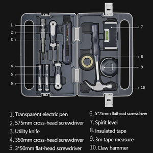 Juego Completo <span class=keywords><strong>de</strong></span> <span class=keywords><strong>Herramientas</strong></span> Multifuncionales para Reparaciones del Hogar y la Familia, Nuevo Modelo, Martillos <span class=keywords><strong>de</strong></span> Acero Inoxidable, <span class=keywords><strong>Caja</strong></span> <span class=keywords><strong>de</strong></span> <span class=keywords><strong>Herramientas</strong></span> para Auto - Product Image 2