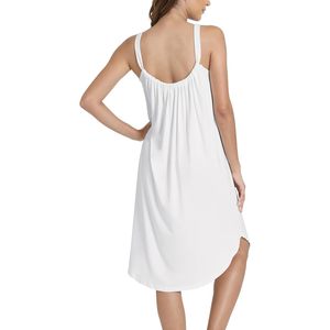 Camisón sin mangas de viscosa de bambú personalizado para mujer, suave, tipo slip, elegante, de lujo. - Product Image 4