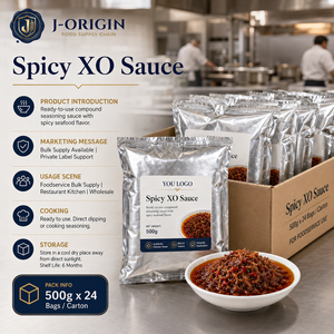 ซอสพริก <span class=keywords><strong>XO</strong></span> พรีเมียม รสเผ็ด สำหรับอาหารทะเลจีน บรรจุถุง 500 กรัม เครื่องปรุงรสสำหรับธุรกิจอาหาร รับผลิตแบรนด์ส่วนตัว (OEM) - Product Image 4