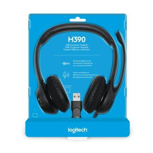 H390 Wired <b>Headset</b> with Enhanced Digital Audio and In-line Controls H390 H390 Wired <b>Headset</b> with - Product Image 1