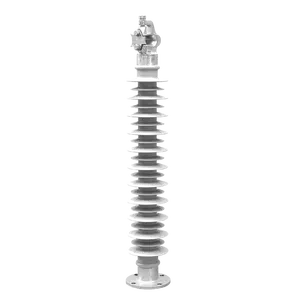 Aisladores de poste de línea de alta tensión, equipo eléctrico, aislante de suspensión de tensión compuesta de cable eléctrico