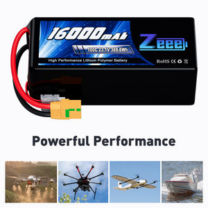 Zeee fpv סוללה <span class=keywords><strong>6s</strong></span> 23.1v 16000mah 100c lihv אורך חיים ארוך lipo סוללה lipo עבור צילום אווירי תעשייתי חקלאי - Product Image 5