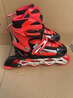 Vente en gros d'usine, patins à roulettes à LED ajustables pour activités de plein air, pour débutants, garçons et filles