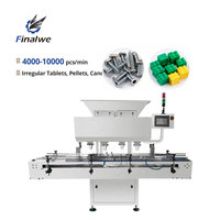 Machine de tri et de comptage de pilules vibratoire anti-fuite fiable et efficace Finalwe en acier inoxydable SUS304