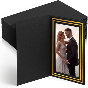 Porte-cartes <span class=keywords><strong>photo</strong></span> en carton pour photos de 4x6 pouces, cartes de notes, cadres <span class=keywords><strong>photo</strong></span> en papier, porte-cartes - Product Image 1