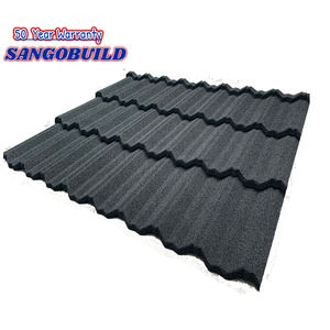 Pannelli a Incastro Tipo Classico <span class=keywords><strong>Tegole</strong></span> Metalliche Rivestite in Pietra Colorata Galvalume - Product Image 6