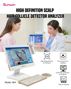 2025 Multifonctionnel Marque Privée Soins Des <span class=keywords><strong>Cheveux</strong></span> Électrique <span class=keywords><strong>Cheveux</strong></span> et Cuir Chevelu Traitement Machine Numérique <span class=keywords><strong>Cheveux</strong></span> <span class=keywords><strong>Microscope</strong></span> Analyseur De Cuir Chevelu - Product Image 6