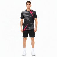 Kaos Rajut Lengan Panjang Pria Custom Print Watermark 100% Poliester Cepat Kering Bernapas O-neck Regular Fit Kasual Sporty