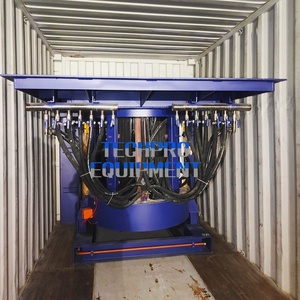 Four de fusion à induction MF en cuivre 2T avec machine de coulée de lingots de cuivre de 12 mètres faisant 10kg 30kg lingot de cuivre - Product Image 3