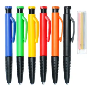 Reliable Quality 1Pc High Quality Carpenters Pencils Black Carpenter Pencils With Finger Grip For Carpenter