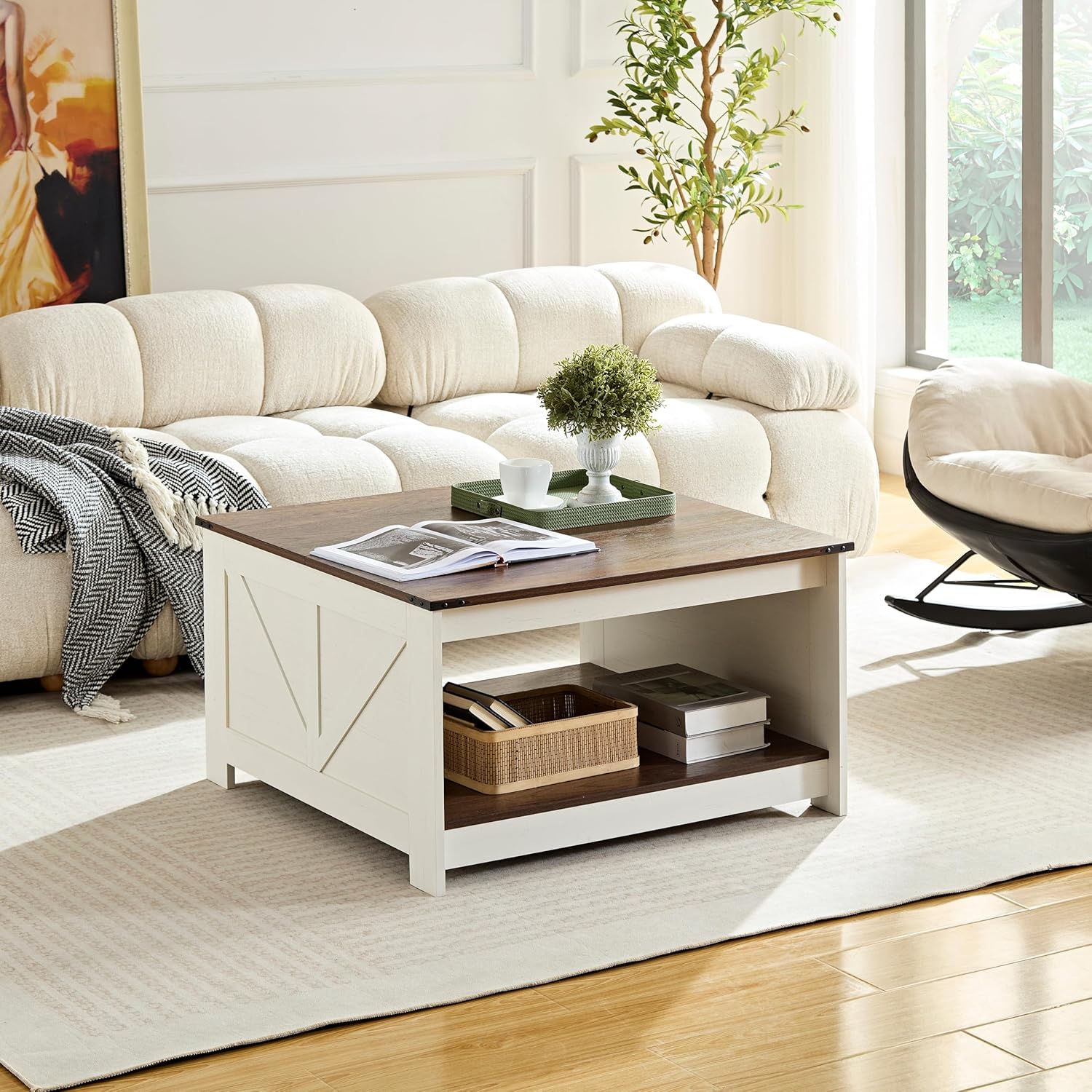 White+brown