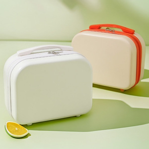 Valigetta Mini Personalizzata in ABS Durevole ed Ecologica, <span class=keywords><strong>Organizer</strong></span> per Trucchi da 14 Pollici <span class=keywords><strong>con</strong></span> Chiusura a Cerniera, Borsa Cosmetica Portatile - Product Image 2