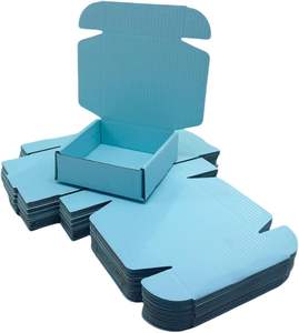 Boîte-cadeau d'emballage cosmétique de luxe personnalisée, boîte en carton ondulé recyclable pour soins de la peau avec logo - Product Image 3