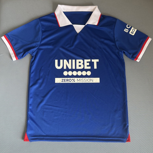 Nueva Temporada 2025/26: Camiseta de Fútbol Rangers Local de Manga Corta para Competencias Europeas - Product Image 4