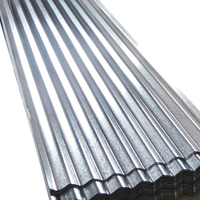 Tôle de toiture en aluminium-zinc corrugué laminé à chaud GH Brand 780 mm pour la décoration murale et la construction