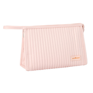 Hot Selling New Popular Design Girls Zipper Closure Fashionable <b>Makeup</b> Organizer <b>Travel</b> Outdoor Fashion PU Cosmetic <b>Bag</b> - Product Image 4