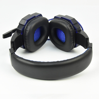 Headphone Gaming Profesional Driver Dinamis Desain Telinga AAC Koneksi Kabel Latensi Rendah Indikator LED Mikrofon Game Komputer
