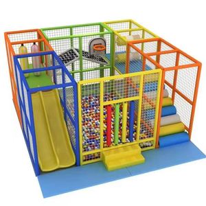 Brightly Colored Modular Soft PVC/Wooden Play Equipment for Kindergarten School <b>Indoor</b> Playground Kid's <b>Slide</b> Shopping Mall - Product Image 5