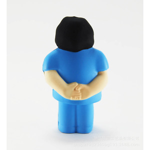 Cartoon Nurse PU Foam Toy High <b>Rebound</b> Desk Stress Relief Figurine - Product Image 2