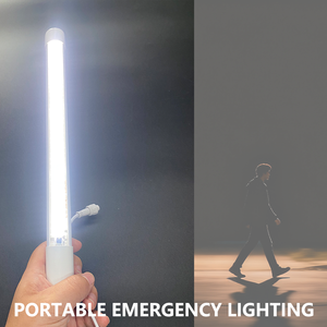 Thiết kế mới năng lượng mặt trời đèn LED ống T8 Alu mini xách tay chiếu sáng khẩn cấp lạnh trắng bộ nhớ hẹn giờ từ xa không thấm nước Đèn Ngoài Trời - Product Image 5