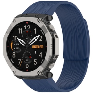 Correa de Repuesto Deportiva Magnética de Silicona para Reloj, Liberación Rápida, para Huami <span class=keywords><strong>Amazfit</strong></span> <span class=keywords><strong>T</strong></span>-<span class=keywords><strong>Rex</strong></span> Ultra2 - Product Image 5