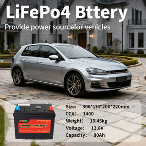 <span class=keywords><strong>Batterie</strong></span> de démarrage de voiture LiFePO4 12V 80Ah/100Ah CCA1400 avec BMS intégré <span class=keywords><strong>pour</strong></span> démarrage de moteur automobile, <span class=keywords><strong>bateau</strong></span>, yacht, pack en stock - Product Image 2