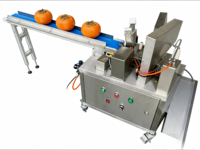 Fabrieksdirecte fruit- en groenteschilmachine - Elektrische harde persimmon-schilmachine met PLC-kerncomponenten