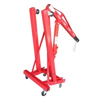 Support de suspension de grue de moteur de voiture 2T pliant petite grue hydraulique moteur mobile capacité de levage 3 tonnes grue mobile