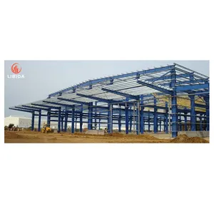 Prefabricated Large Span Steel Structure Buildings Prefab Metal Warehouse Workshop Office Building Factory Shed
