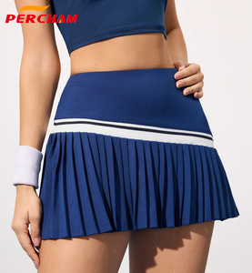 Falda Deportiva Casual a Rayas con Dobladillo Plisado para Mujer, Falda de Tenis, Venta al Por Mayor, Ropa Deportiva de Golf y Gimnasio de Alta Calidad OEM - Product Image 4