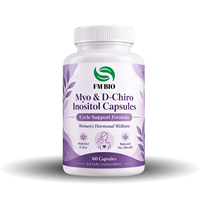Capsule de Myo & D-Chiro Inositol à Formule Personnalisée avec Magnésium, Zinc et Vitamine B12 – Service OEM de Capsules de Myo & D-Chiro Inositol