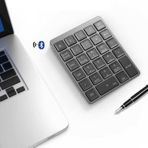 Best Selling Portable Ultra Slim 2.4G Rechargeable External Number Pad Wireless Numeric Keypad for Laptop PC MacBook Data Entry - Product Image 1