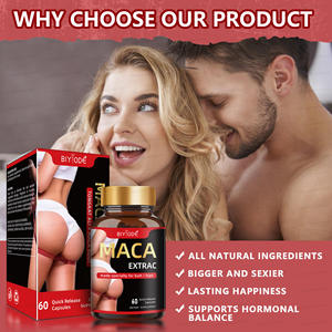 Cápsulas Naturales Orgánicas para Glúteos, Cápsulas de Maca para Masaje y Levantamiento de Cadera, Cápsulas de Maca para Aumentar el Tamaño de los Glúteos en Mujeres - Product Image 5