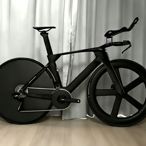 Bicicleta de Carretera con Cuadro de Carbono Integrado Optimizado 105 DI2, Ruedas de Carbono Cerradas 700C y Frenos de Disco - Product Image 2